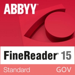 ABBYY FineReader 15 Standard GOV wersja 15 dla Urzędów Miast i Gminy - licencja dożywotnia - pojedynczy użytkownik cena PL