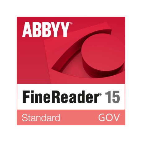ABBYY FineReader 15 Standard PDF GOV cena dla Urzędów Miast i Gminy - licencja na 1 rok na 1 komputer - sklep PL