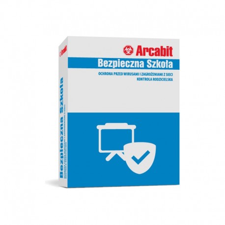 ArcaBit antywirus dla Poradni Psychologiczno - Pedagogicznej licencja na 1 rok na 100 komputerów + na serwery - cena PL sklep