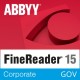 ABBYY FineReader Corporate PDF GOV cena dla Urzędów Miast i Gminy - licencja na 3 lata na 1 komputer - sklep PL